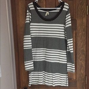 Cotton long sleeve dress